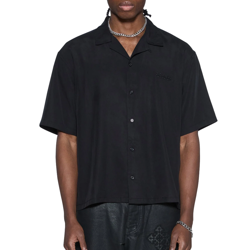 END DINER SS SHIRT SATIN BLACK