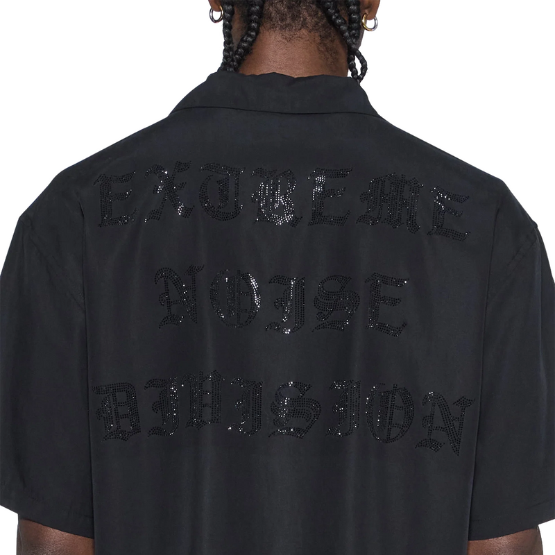 END DINER SS SHIRT SATIN BLACK