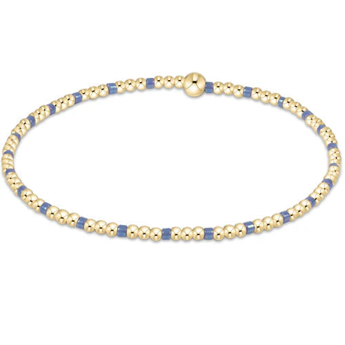 Enewton Hope Sincerity Pattern 2mm Bead Bracelet Bright Blue BHOPSINP2BBL
