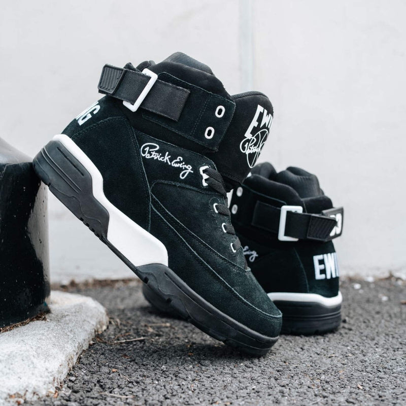 Ewing 33 Hi Suede Sneakers Black 1EW90013-018
