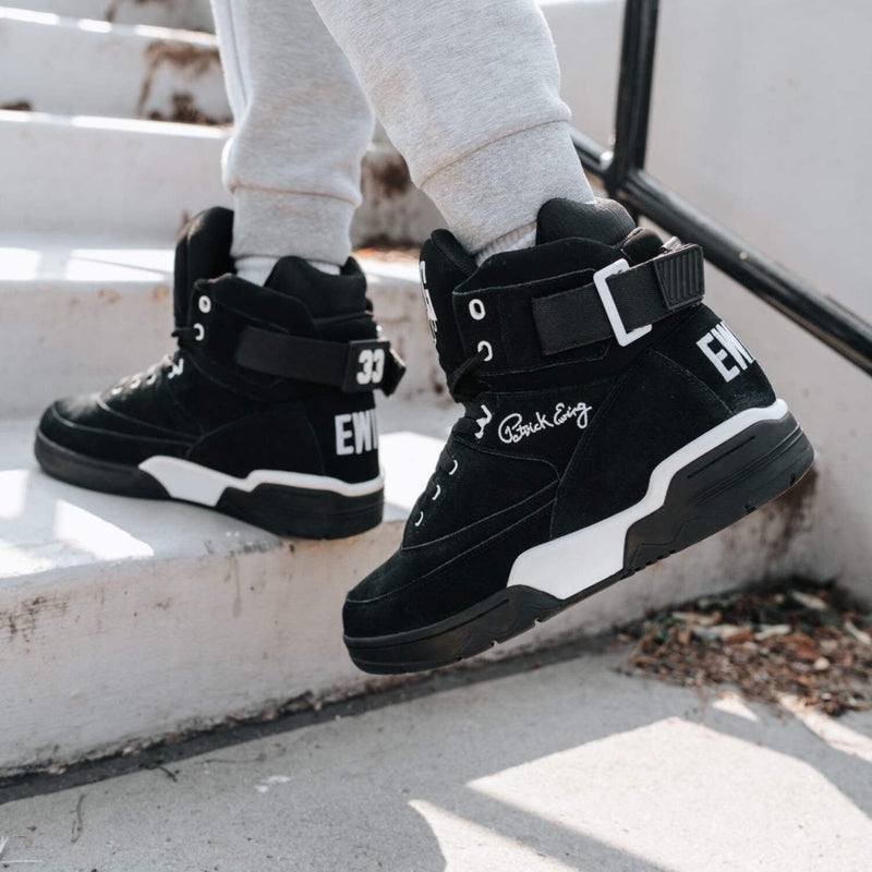 Ewing 33 Hi Suede Sneakers Black 1EW90013-018