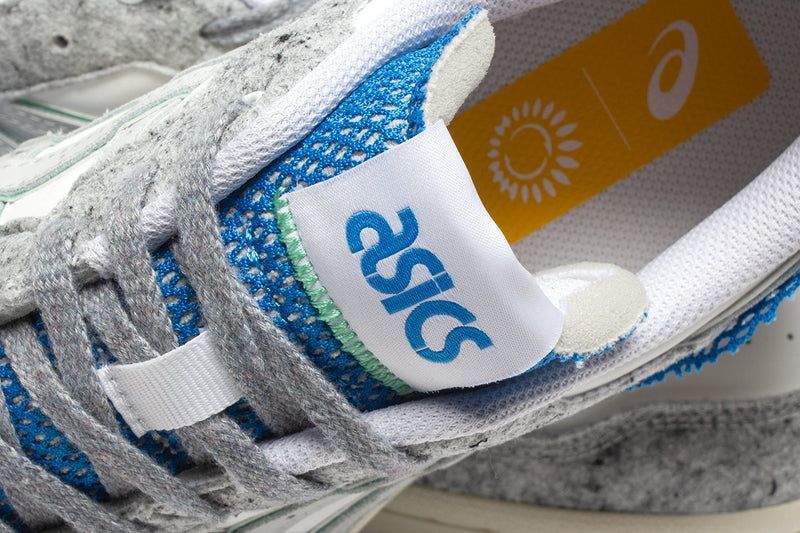 Asics | EX89 Style # 1203A285.100 Color : White / Dolphin Blue