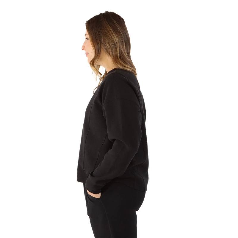 F2R Ottoman Rib Long Sleeve Top