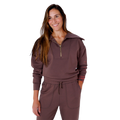 F2R Softlite Longsleeve Half Zip W Oversized Collar