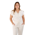 F2R Softlite Shortsleeve 1/2 Zip W Oversized Collar