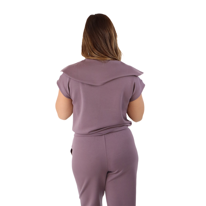 F2R Softlite Shortsleeve 1/2 Zip W Oversized Collar
