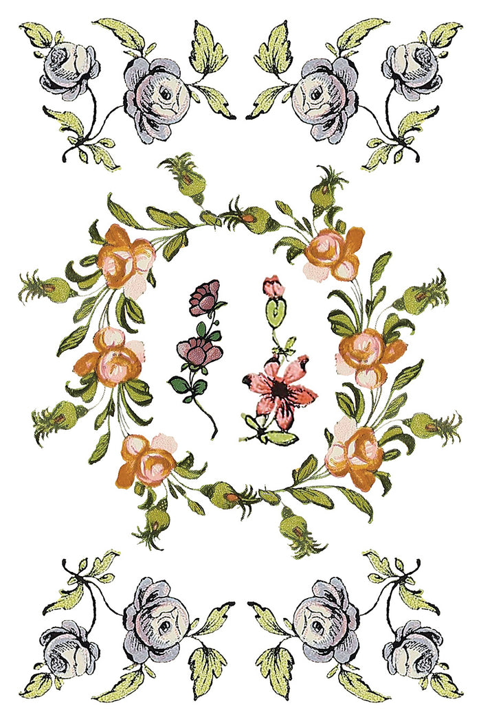 Fairytale Florals IOD Transfer 8 x 12 Pad