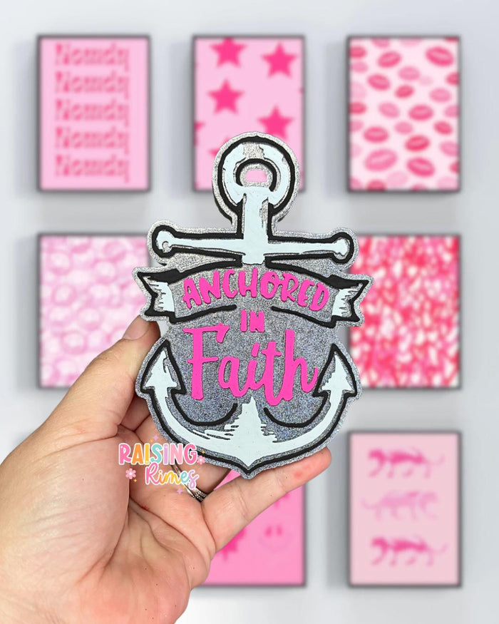 Faith Anchor Silicone Mold