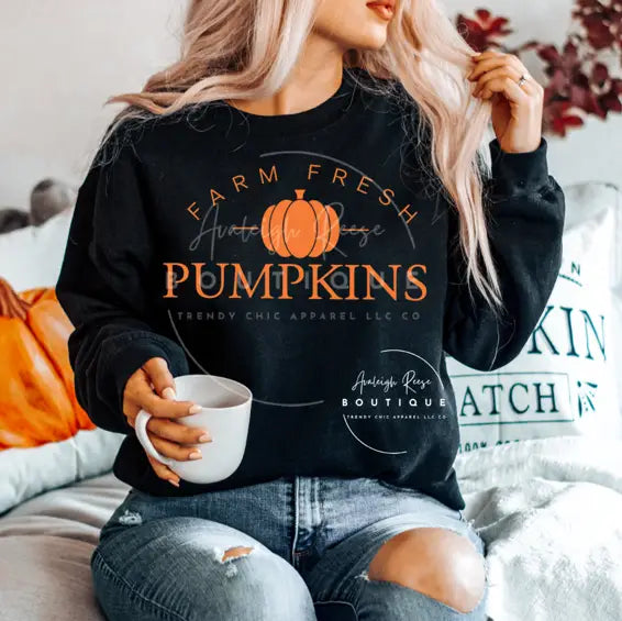 Farm Fresh Pumpkins Short Sleeve Tee