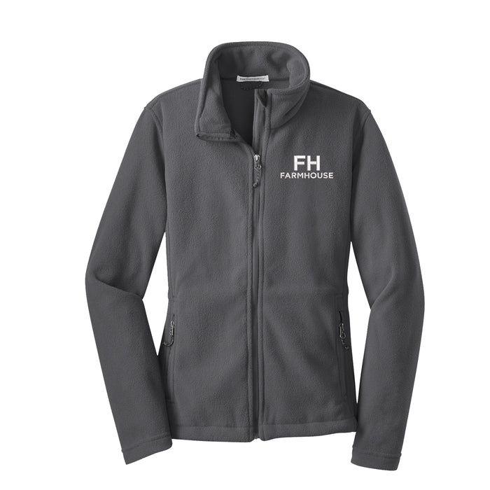 FarmHouse Ladies Fleece Jacket - Choose Logo