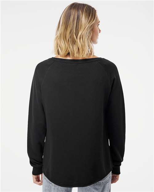 FarmHouse Ladies Wide Neck Crew Sweatshirt