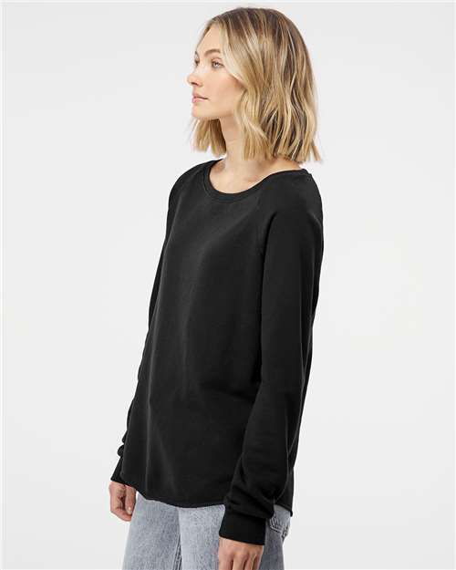 FarmHouse Ladies Wide Neck Crew Sweatshirt
