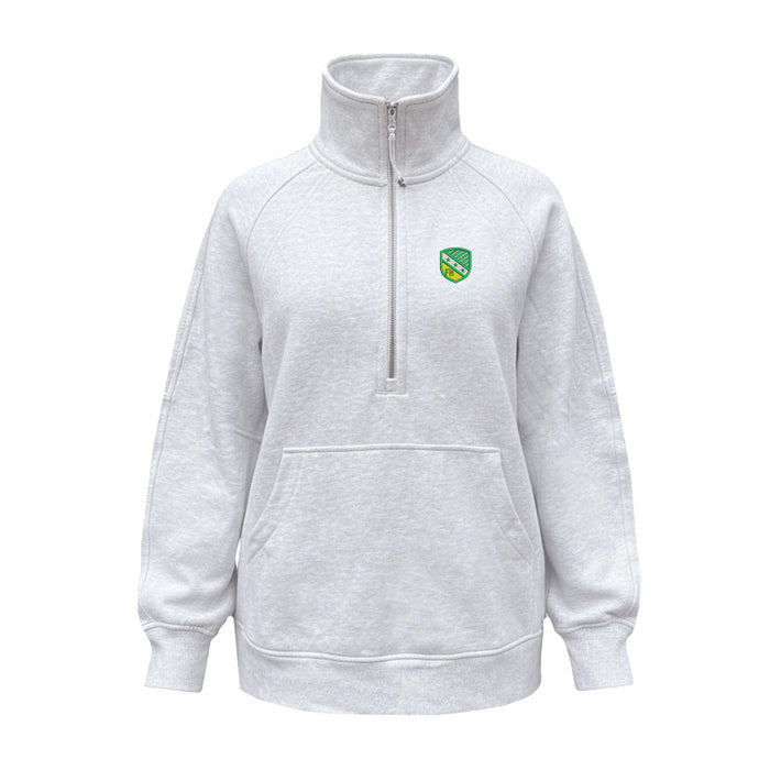 FarmHouse lululemon Scuba Oversized Funnel-Neck Half Zip Long