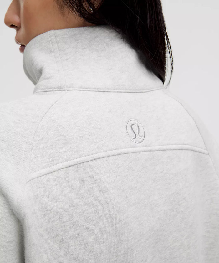 FarmHouse lululemon Scuba Oversized Funnel-Neck Half Zip Long