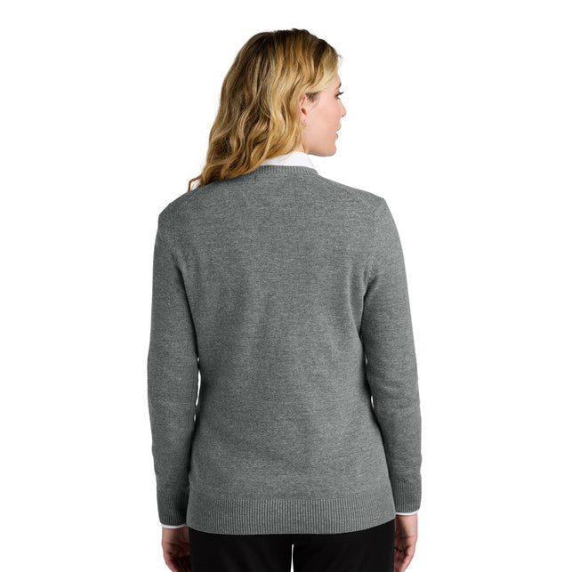 FarmHouse Women’s V-Neck Sweater - Monochromatic