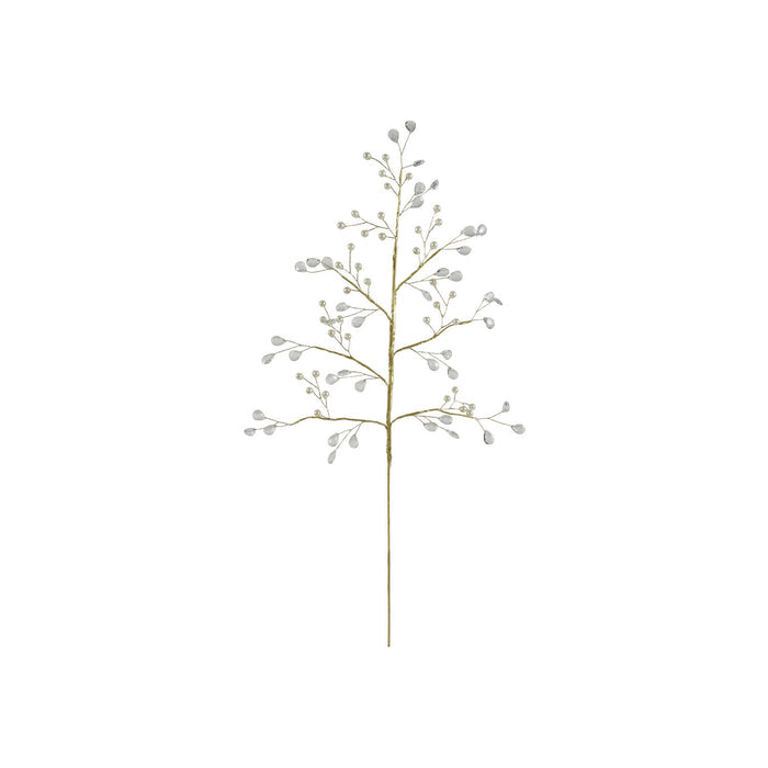 Faux Pearl & Acrylic Jewel Stem