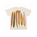 FEATHERS SS KNIT TEE WHISPER WHITE