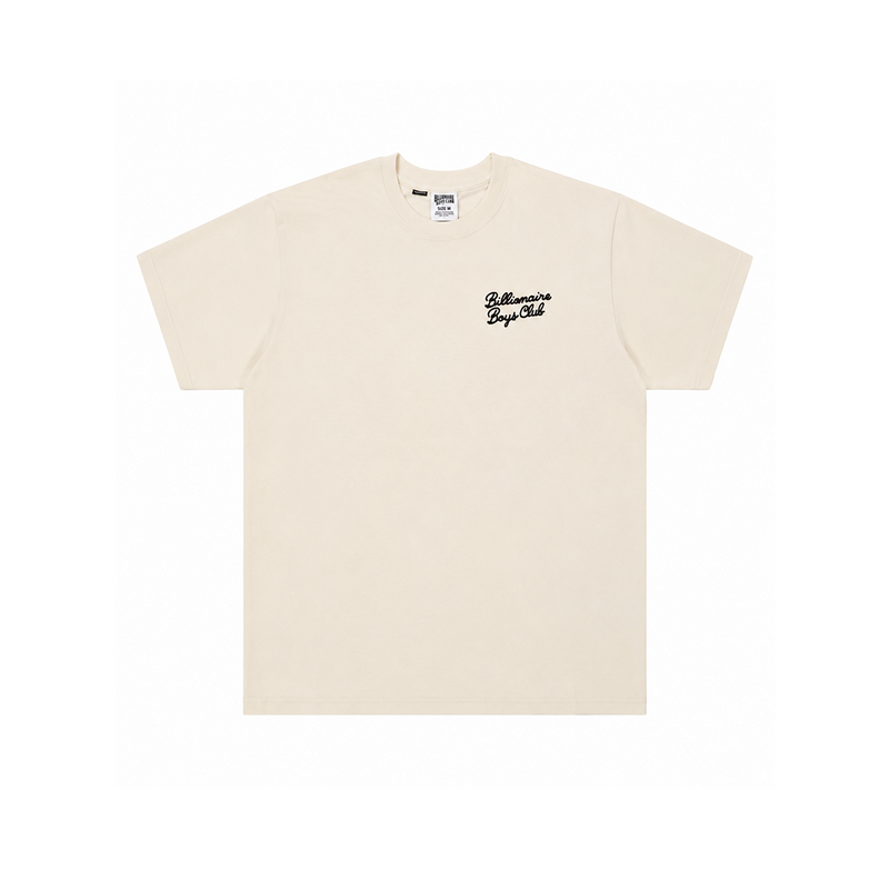 FEATHERS SS KNIT TEE WHISPER WHITE