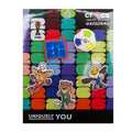 FIFA 26 5-pack Jibbitz charms with soccer ball and cartoon player designs