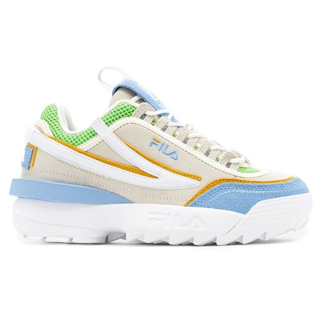 Fila Disruptor II Exp 5XM01543-143 Womens Gray Lifestyle Sneakers Shoes