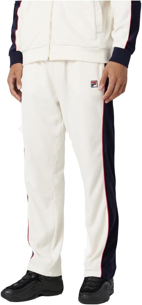 Fila Men's CIMA Velour Pant LM037848 Peac/Gard/Cred