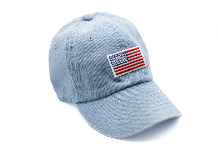 Flag Patch Baseball hat (Multiple Colors)