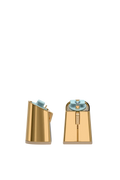 Flare Block Heel Kit 4 Gold Metallic