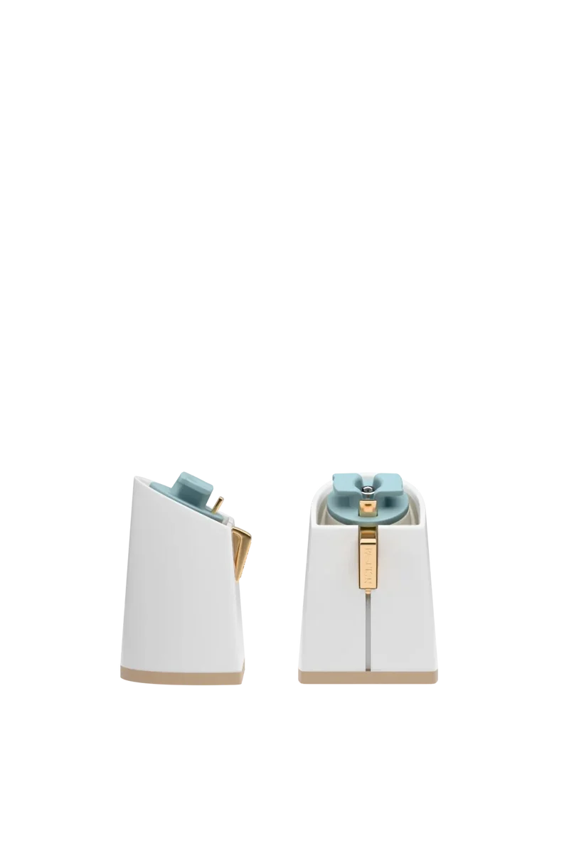 Flare Block Heel Kit 4 White
