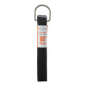Black flat shoelaces, 60 in (152 cm) in a retail package with hanging loop