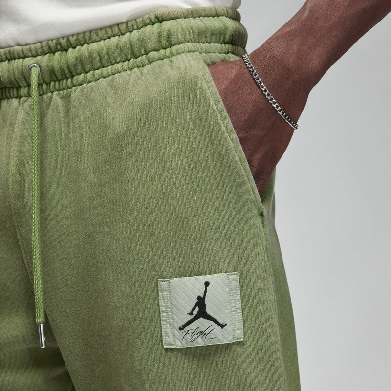 FLEECE WASHED PANTS "SKY J LT OLIVE"