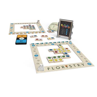 Floristry a Two-Player Quick Board Game