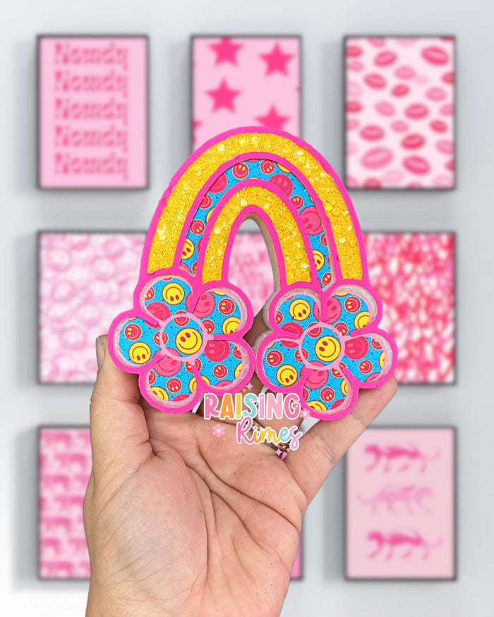 Flower Rainbow Silicone Mold