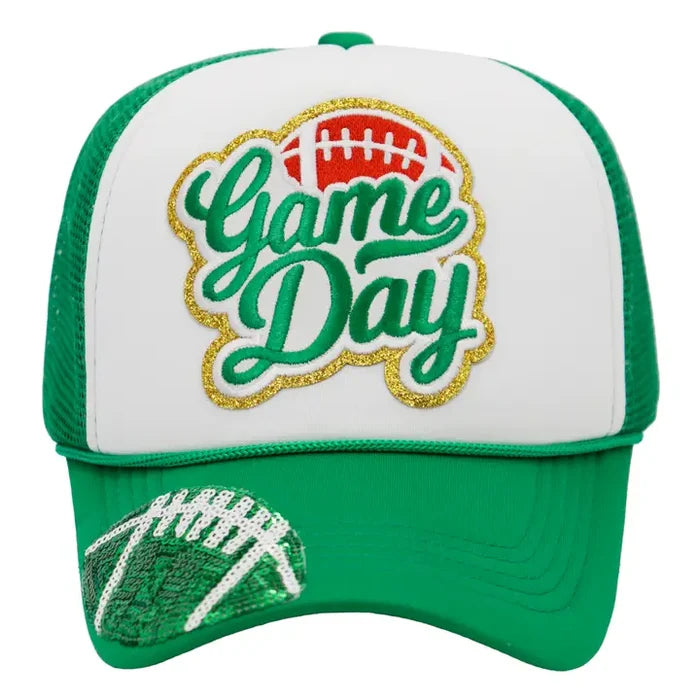 Football Gameday Patch Sponge Trucker Hat