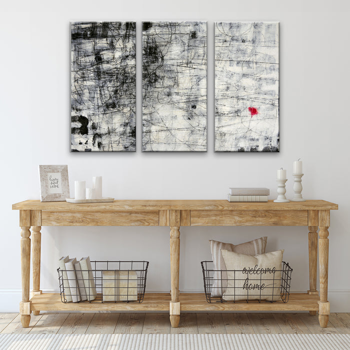 Forgiven' 3 Piece Wrapped Canvas Wall Art Set