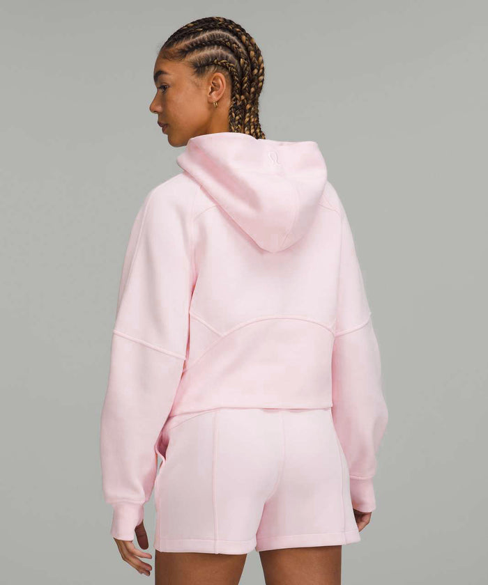 Gamma Phi Beta lululemon Scuba Oversized Half-Zip Hoodie - Blissful Pink