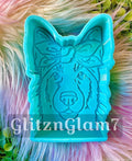German Shepard w/ Bandana Silicone Mold