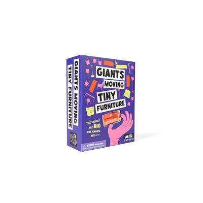 Giants Moving Tiny Furniture Game