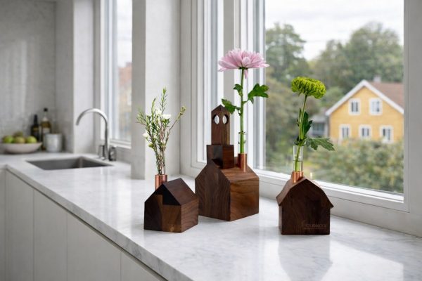 Glass Bud Vase - Chimney Insert
