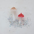 Glass Mushroom Ornament
