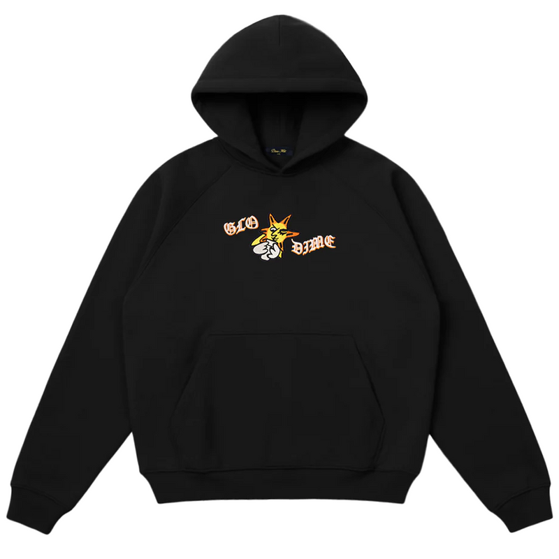 GLO DIME SUN HOODIE BLACK