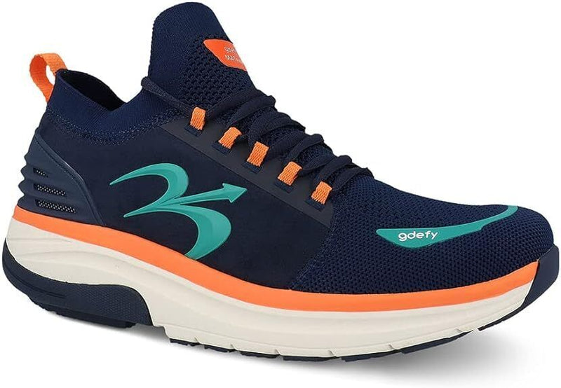Gravity Defyer Men's GDEFY MATeeM Cross-Trainer TB9036MNO Navy/Orange Shoes New - AllSportsWearUSA