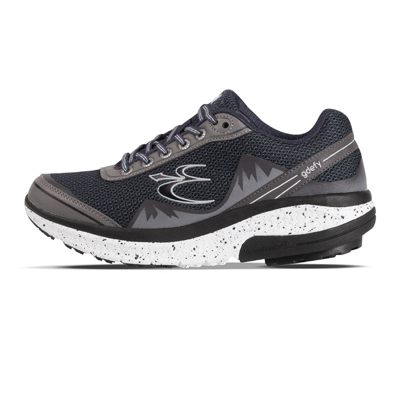 Gravity Defyer Men’s Gdefy Mighty Walk TB9024MGS Wide Grey Orthopedic Sneaker - AllSportsWearUSA