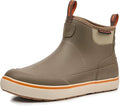 Grundens Men's DECK-BOSS Ankle Boot Monument Brown 60008-355 - AllSportsWearUSA