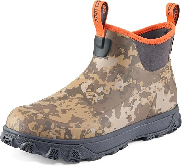 Grundens Men’s Deviation 6 Ankle Boot 60015-245 Whiskey Camo