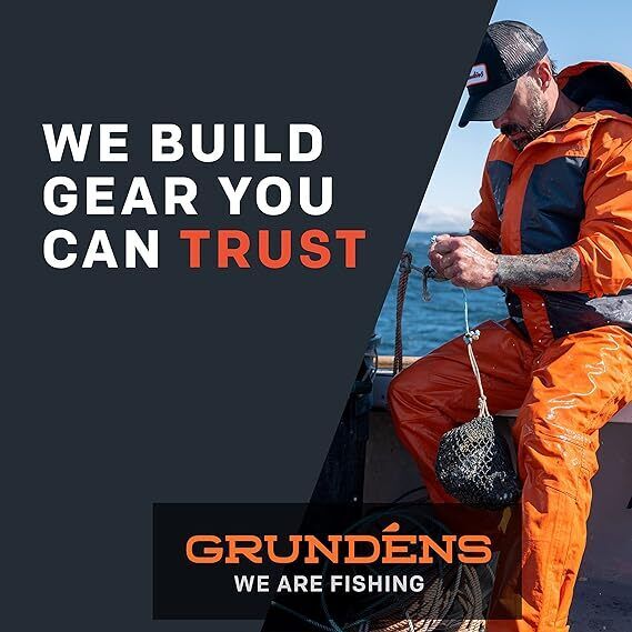 Grundens Mens Full Share 10329730 Hi Vis Yellow Jacket Brand New - AllSportsWearUSA