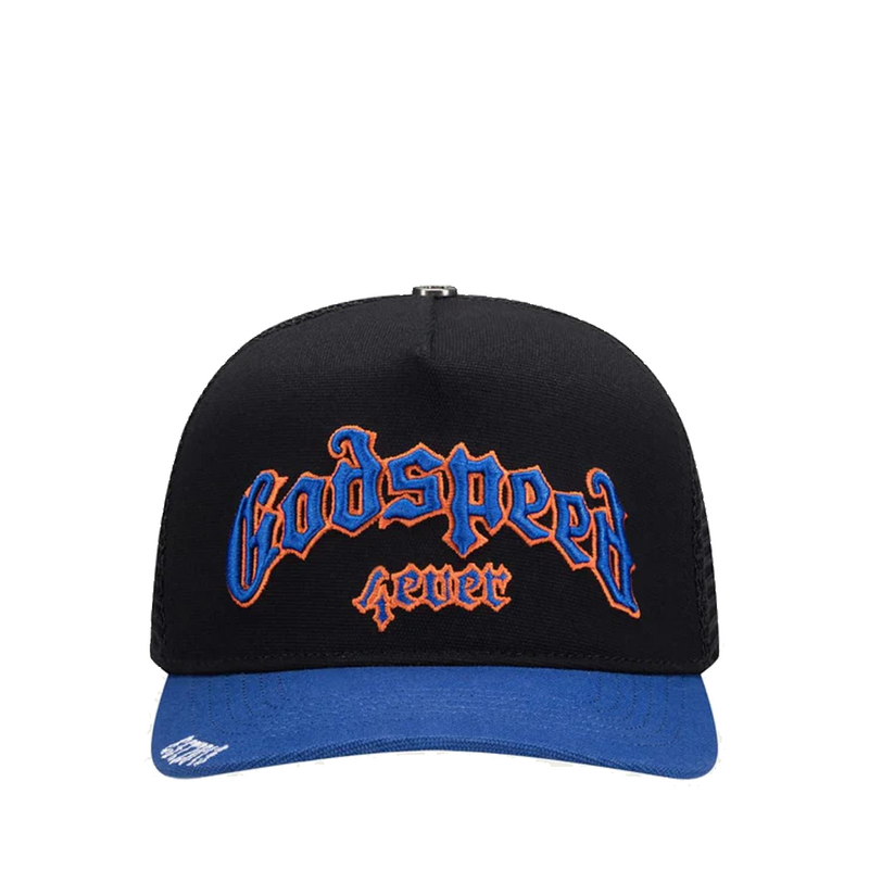 GS FOREVER TRUCKER HAT BLACK / BLUE / ORANGE