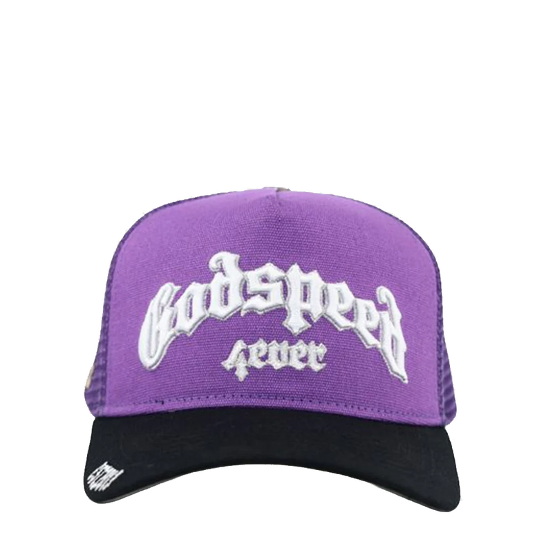 GS FOREVER TRUCKER HAT PURPLE / BLACK