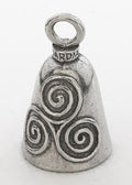 Guardian Bell - Triskele (Tribal Spiral)