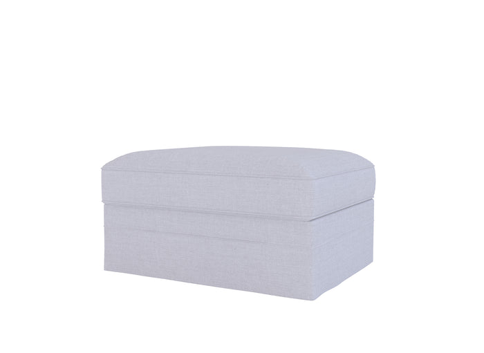 Harlanda Ottoman Cover, footstool Cover, with storage - LindaKale