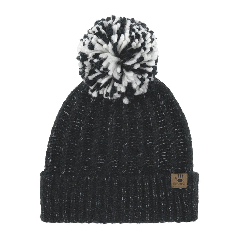 HAT GLOVE SET 2PK BLACK